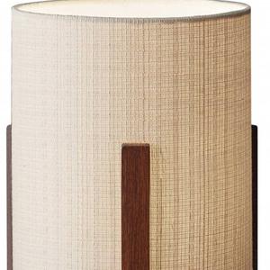 9th & Pike(R) 17in. Natural Shade Solid Wood Table Lamp alternate view