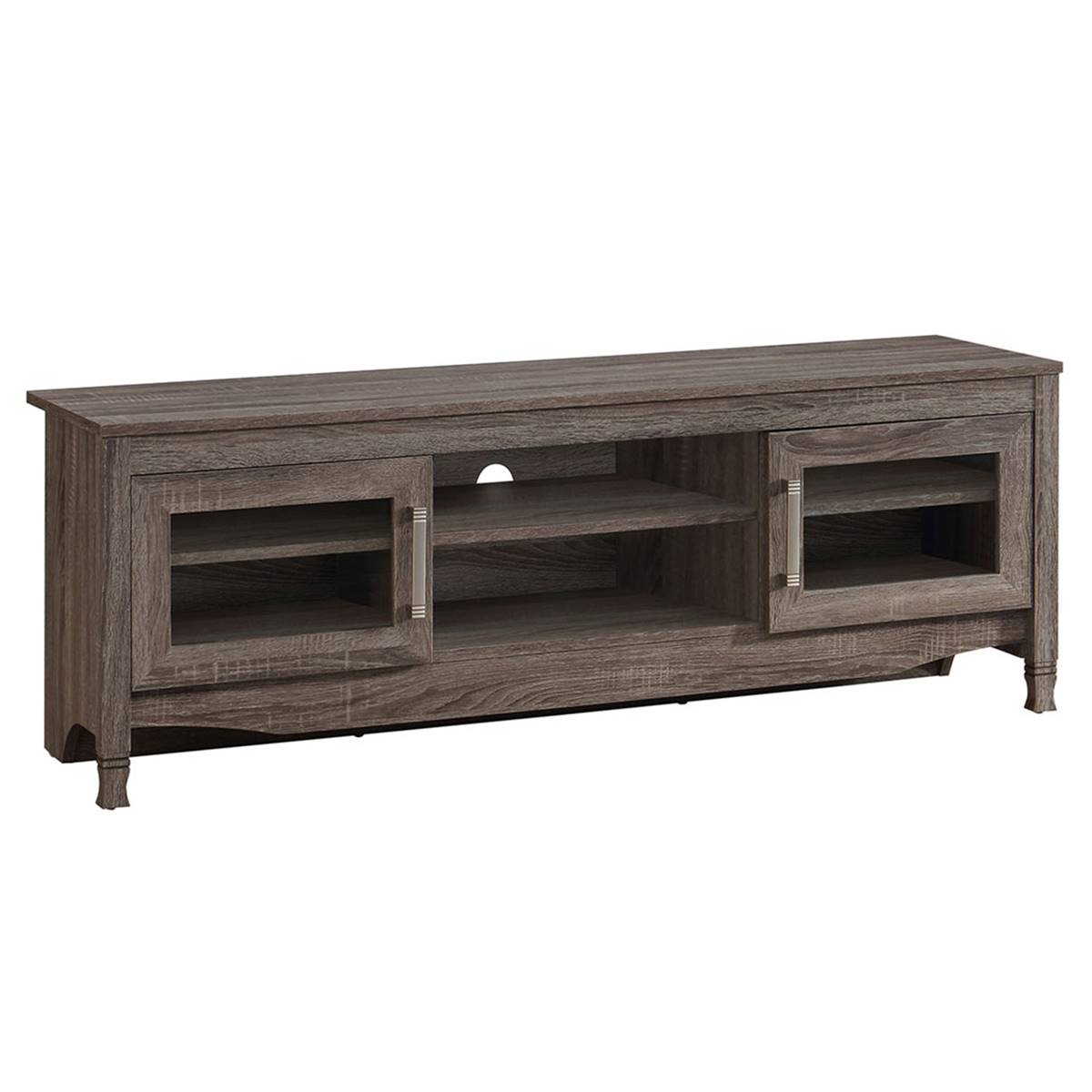 Techni Mobili Grey Driftwood TV Stand