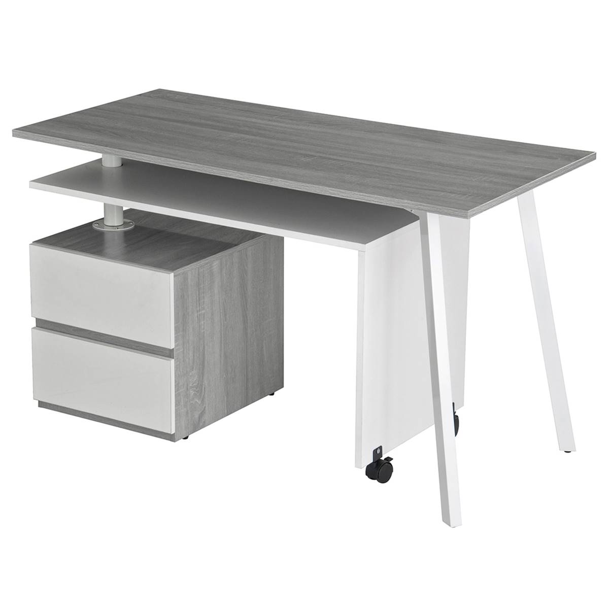 Techni Mobili Rotating Multi-Positional Modern Desk