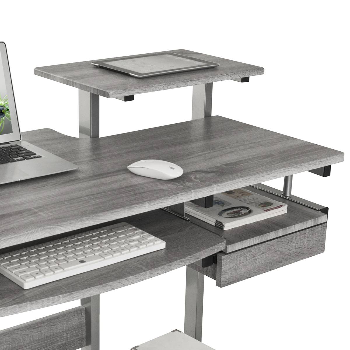 Techni Mobili Complete Computer Workstation Desk