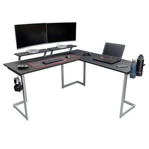 Techni Sport Warrior 63in. W L-Shaped Gaming Desk alternate view
