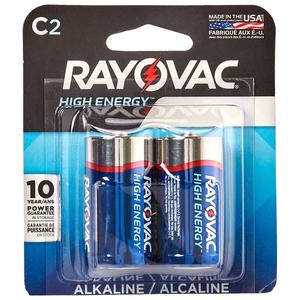 Rayovac 2pk. C Batteries