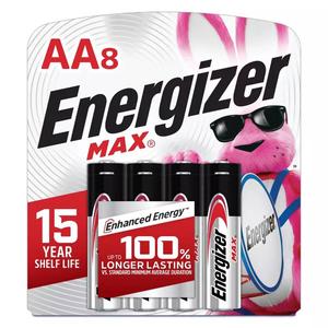 Energizer(R) 8pk. AA Batteries