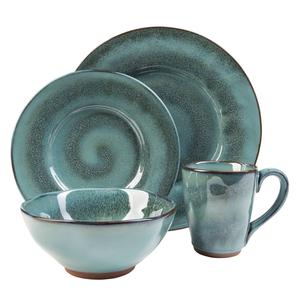Sango Toren Denim Blue 16pc. Dinnerware Set