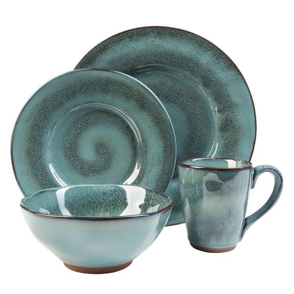Sango Toren Denim Blue 16pc. Dinnerware Set