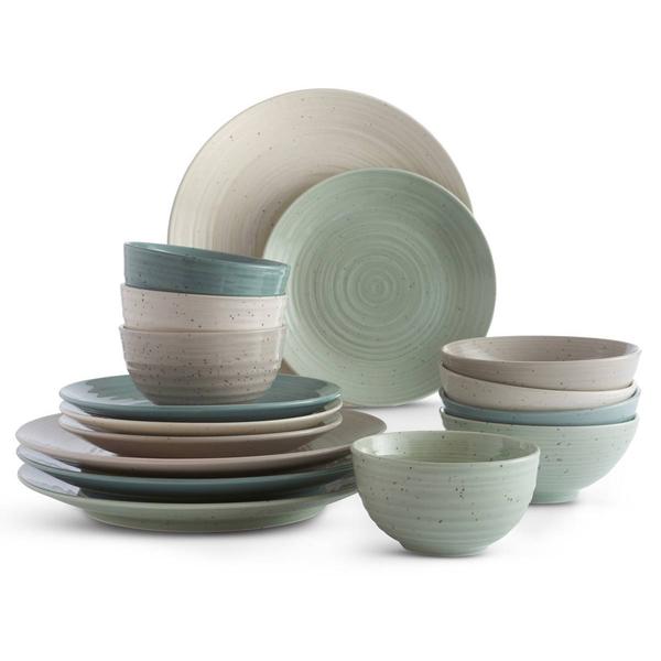 Sango Siterra Artist's Blend 16pc. Dinnerware Set