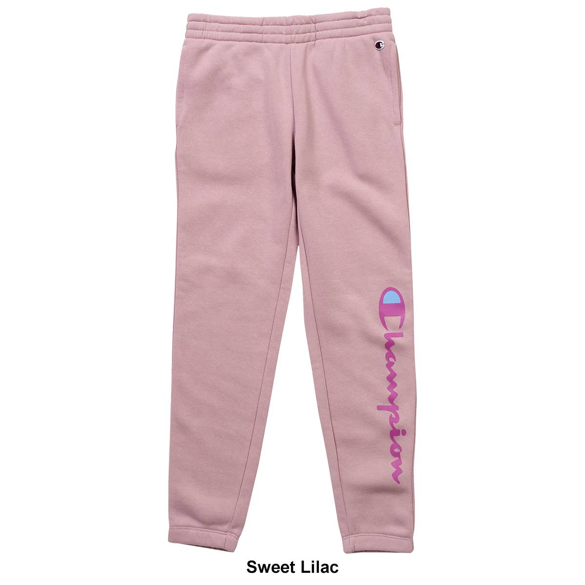 Girls (7-16) Champion(R) Signature Logo Sweatpants