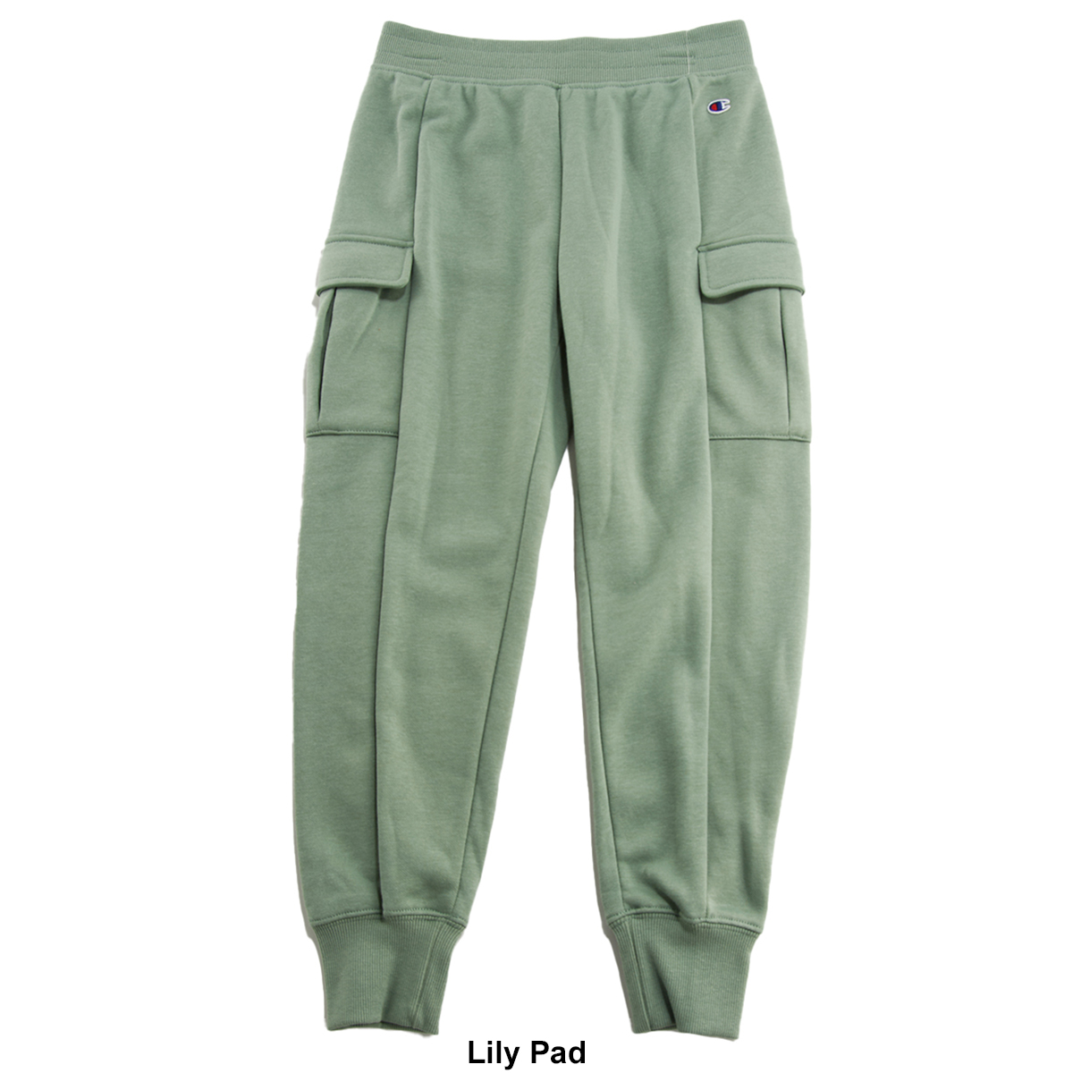 Girls (7-16) Champion(R) Solid Cargo Jogger Sweatpants