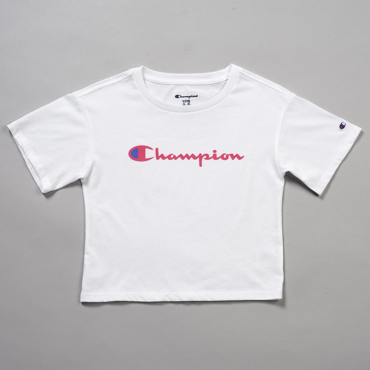 Girls (7-16) Champion(R) Short Sleeve Meet & Greet Logo Tee