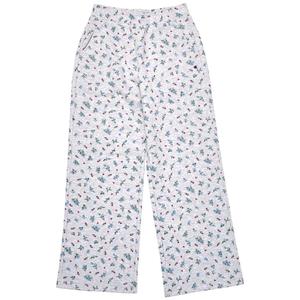 Girls (7-16) Champion(R) Fleece Lined Floral Wide Leg Pants alternate view