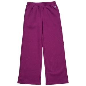 Girls (7-16) Champion(R) Fleece Lined Wide Leg Bow Back Pants