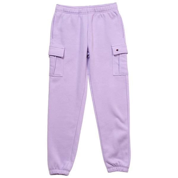 Girls (7-16) Champion(R) Fleece Lined Cargo Joggers alternate view