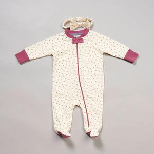 Baby Girl (NB-9M) 7 For All Mankind(R) Floral Footie with Headband alternate view