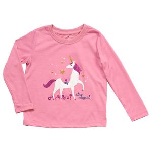 Toddler Girl Tales & Stories Long Sleeve Unicorn Graphic Tee