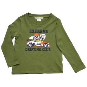 Toddler Boy Tales & Stories Long Sleeve Drifting Club Graphic Tee