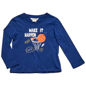 Toddler Boy Tales & Stories Long Sleeve Make It Happen Tee