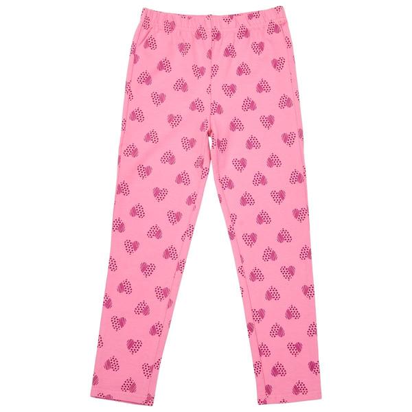 Girls (4-6x) Tales & Stories Stripe Hearts Leggings