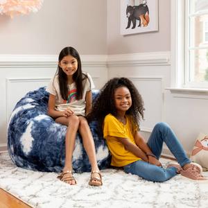 Jaxx Saxx 3ft. Cuddle Faux Fur Tie Dye Bean Bag alternate view