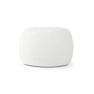 Jaxx Ellis Shearling Faux-Lamb Plush Ottoman Pouf alternate view