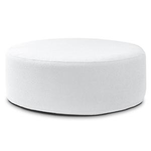 Jaxx Candler 44in. Luxe Boucle Round Couch Ottoman