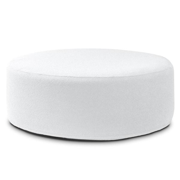 Jaxx Candler 44in. Luxe Boucle Round Couch Ottoman alternate view