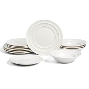 Earth & Clay Celeste 12pc. Stoneware Dinnerware Set