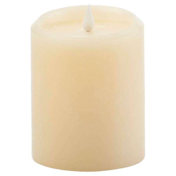 Illure 4x5 Wax Core Pillar Flameless LED Candle w/ Remote