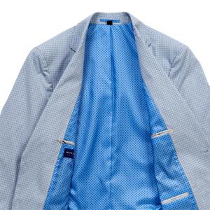 Mens Allyn St. George Blue Checkered Plaid Sport Coat alternate view