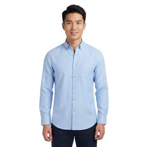 Mens Tom Baine Performance Slim Fit Textured Dress Shirt