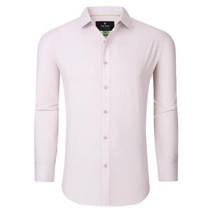 Mens Tom Baine Slim Fit Performance Button Down Dress Shirt - Tan alternate view