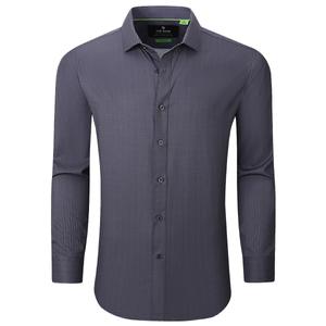 Mens Tom Baine Slim Fit Performance Dress Shirt - Black alternate view
