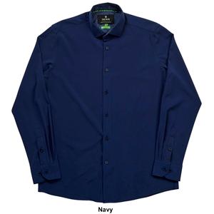 Mens Tom Baine Slim Fit Solid Dress Shirt alternate view