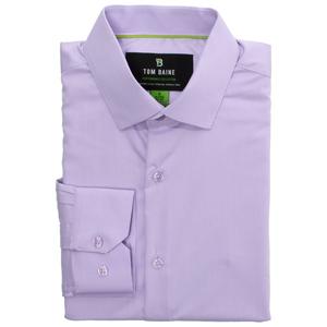 Mens Tom Baine Slim Fit Performance Dress Shirt - Lavender