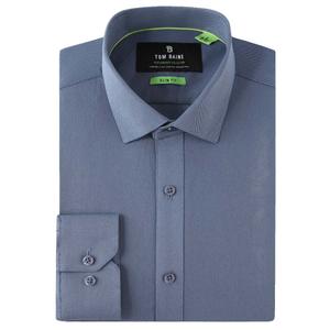 Mens Tom Baine Slim Fit Performance Dress Shirt - Blue