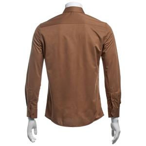 Mens Tom Baine Slim Fit Dress Shirt - Caramel alternate view