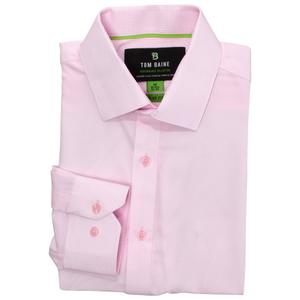 Mens Tom Baine Regular Fit Performance Dress Shirt - Pink Circles