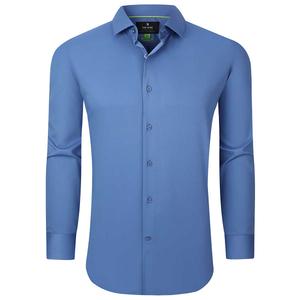 Mens Tom Baine Regular Fit Dress Shirt - Blue alternate view