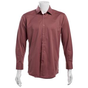 Mens Tom Baine Regular Fit Performance Dress Shirt - Rust alternate view