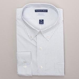Mens Preswick & Moore(R) Regular Fit Stretch Dress Shirt - Grey