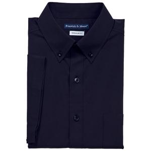 Mens Preswick & Moore(R) Regular Fit Solid Short Sleeve Dress Shirt