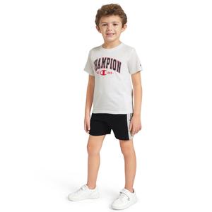 Boys (4-7) Champion(R) Graphic Tee & Knit Shorts Set - Bright White alternate view