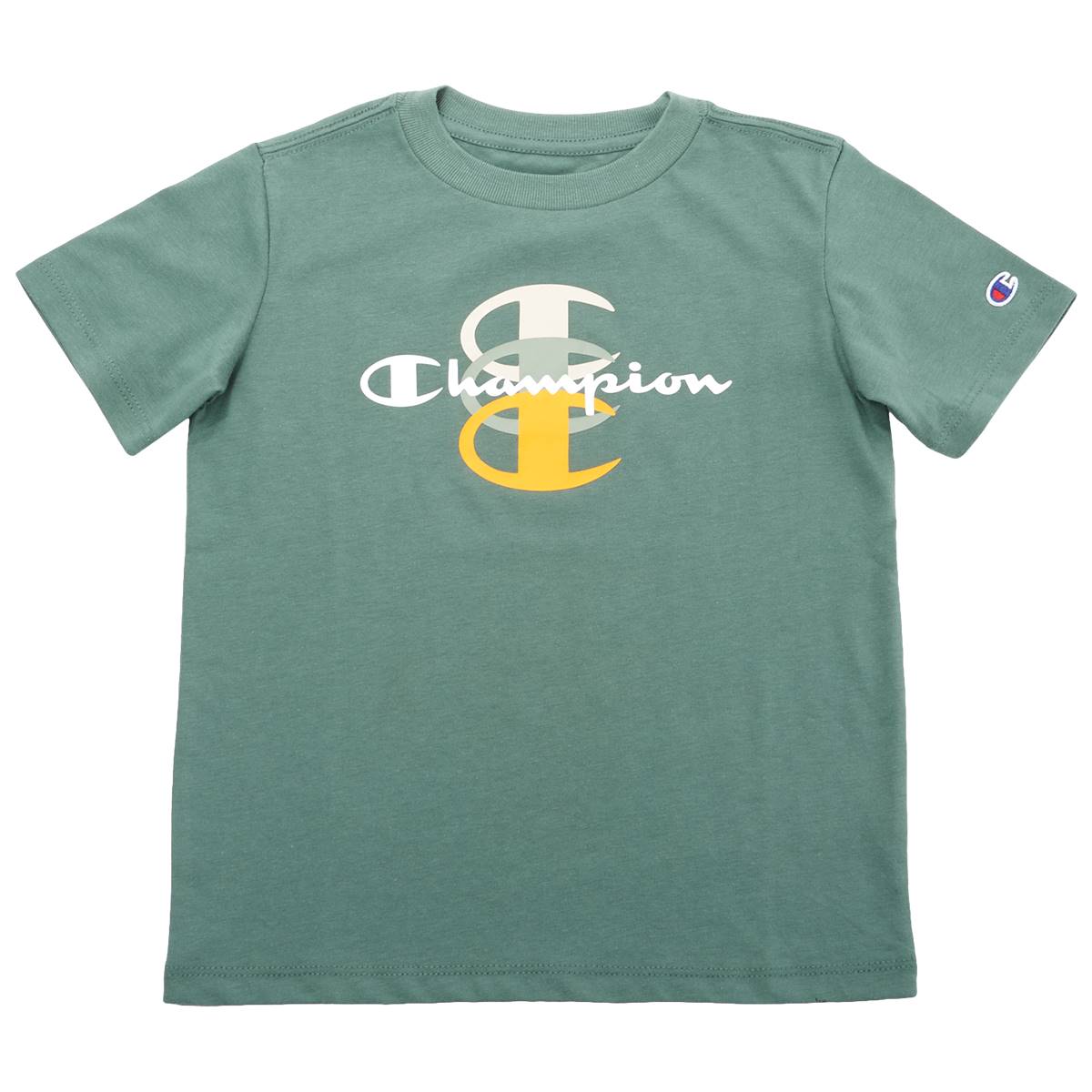 Boys (4-7) Champion(R) Stack C Logo Tee - Dark Forest