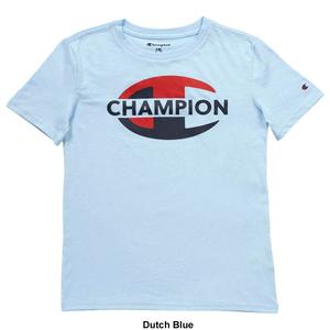 Boys (8-20) Champion(R) Short Sleeve Color Block Logo Tee alternate view