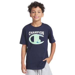 Boys 8-20 Champion(R) Logo & Soccer Ball Graphic Tee alternate view