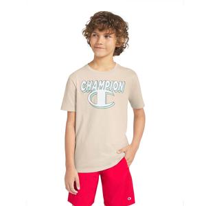 Boys (8-20) Champion(R) Graphic Tee - Sand Khaki