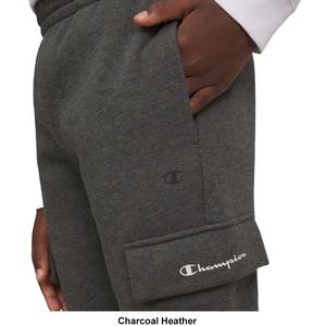Boys (8-20) Champion(R) Cargo Jogger Sweatpants alternate view