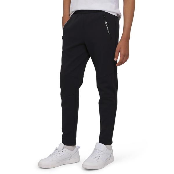Boys (8-20) Champion(R) Logo Zip Open Bottom Active Pants