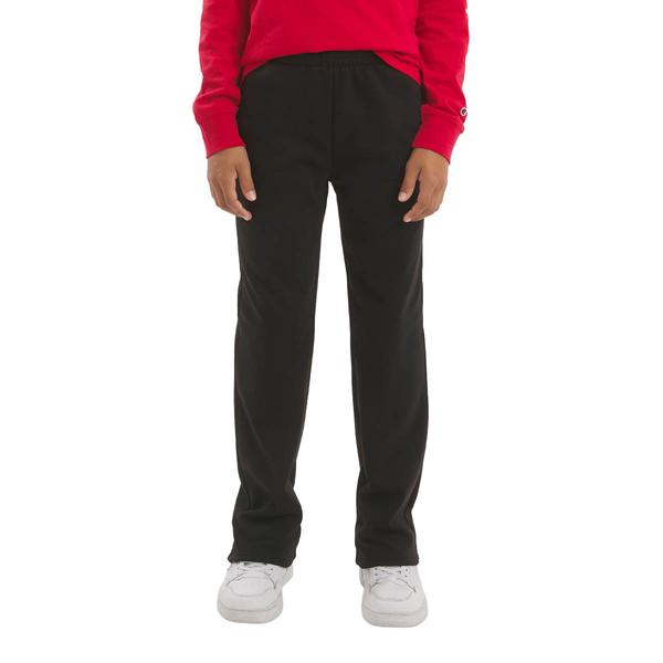Boys (8-20) Champion(R) Straight Leg Open Bottom Sweatpants
