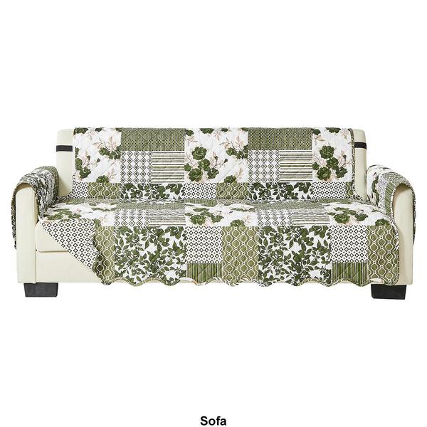 Freshfolds Reversible Patchwork Pet Furniture Protector alternate view