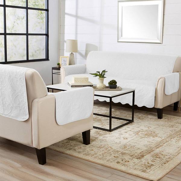 FreshFolds Premium Reversible Solid Furniture Protector alternate view